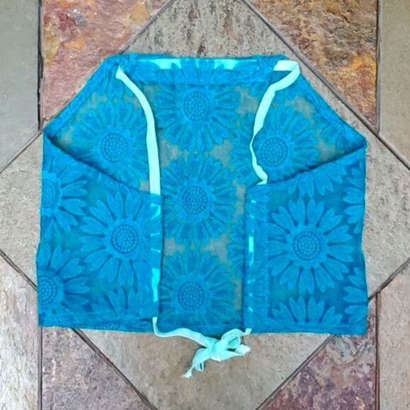 Handmade Etsy Lace Halter multiway top NEW SMALL - Picture 2 of 3